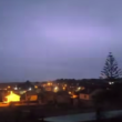 Trovões iluminaram o céu de viana